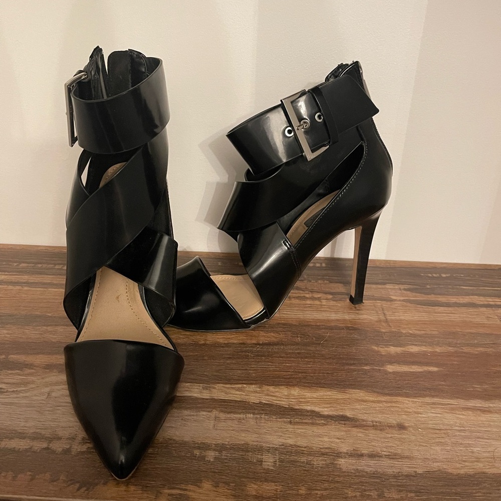 Zara heels with buckles